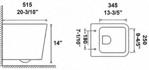 Skyland HW-18001-L-MB product dimensions