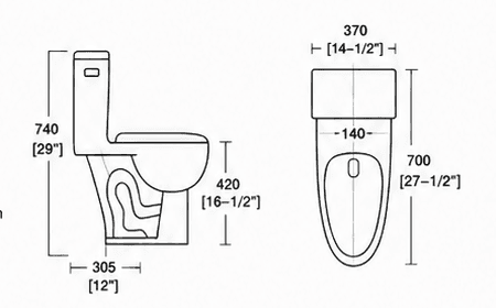 Zenith HW-2181S product dimensions
